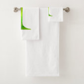 Butterfly Garden Martini Pop Kunst, Dichtung und M Badhandtuch Set (Insitu)