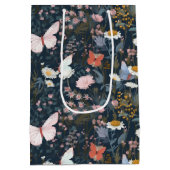 Butterfly Garden Mittlere Geschenktüte (Rückseite)