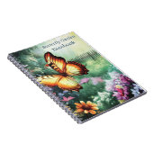 Butterfly Garden Notebook Journal Notizblock (Rechte Seite)