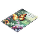 Butterfly Garden Notebook Journal Notizblock (Linke Seite)