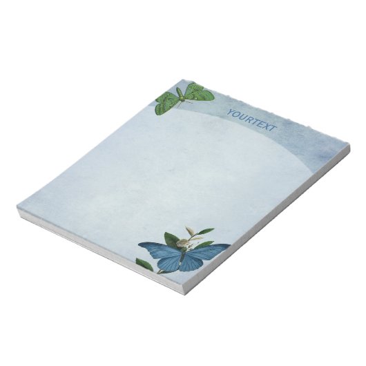 Butterfly Garden Notizblock (Rotiert)