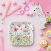 Butterfly Garden Paper Tellers 11 cm Pappteller (Party)
