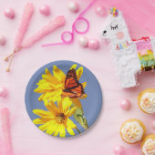 Butterfly Garden Pappteller (Party)