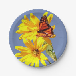Butterfly Garden Pappteller