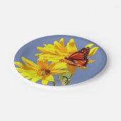 Butterfly Garden Pappteller (Schrägansicht)