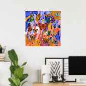 Butterfly Garden Poster (Heimbüro)