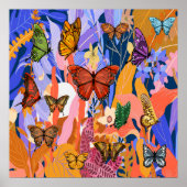 Butterfly Garden Poster (Vorne)