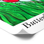 Butterfly Garden Poster (Ecke)
