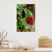 Butterfly Garden Poster (Küche)