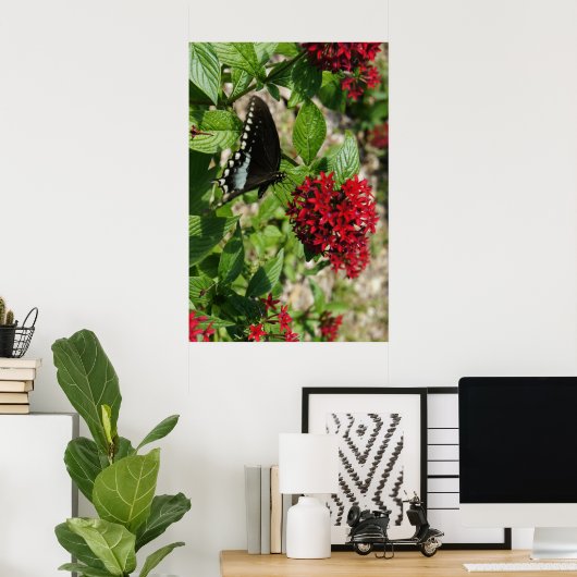 Butterfly Garden Poster (Heimbüro)