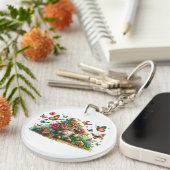 Butterfly Garden Schlüsselanhänger (Vorderseite rechts)