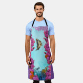 Butterfly Garden Schürze (Getragen)