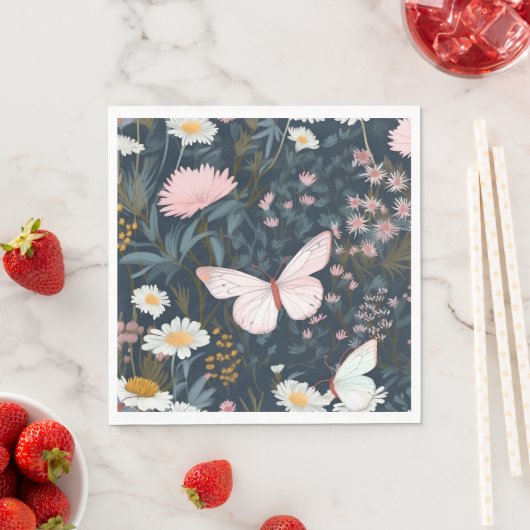 Butterfly Garden Serviette (Beispiel)