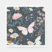 Butterfly Garden Serviette (Vorderseite)