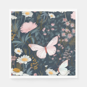 Butterfly Garden Serviette