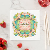 Butterfly Garden Serviette (Beispiel)