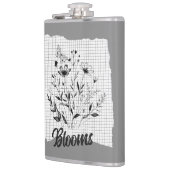 Butterfly Garden Sketches Flachmann (Links)