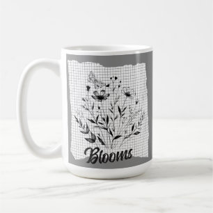 Butterfly Garden Sketches Kaffeetasse