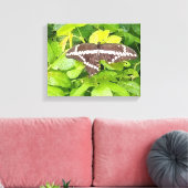 Butterfly Garden Wrapped Canvas Leinwanddruck (Insitu (Wohnzimmer))
