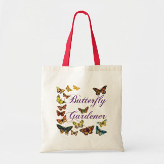 Butterfly Gardener Sprichwort Tragetasche