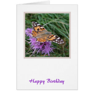 Butterfly Geburtstagskarte