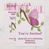 Butterfly Geburtstagsparty Einladungen (Vorne/Hinten)