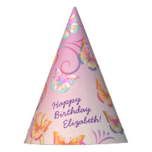 Butterfly Geburtstagsparty Kinder farbenfroh