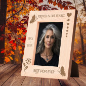 Butterfly-Gedenkmal für immer in unserem Herz-Foto Geätzte Rahmen