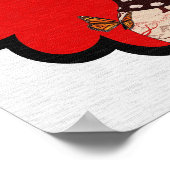 Butterfly Geisha Poster (Ecke)