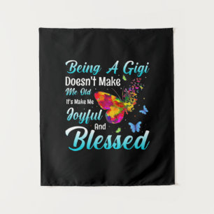 Butterfly-Geschenk Ein GiGi sein Wandteppich