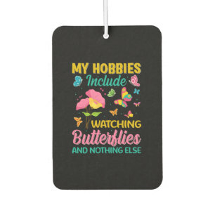 Butterfly-Geschenk Einschließlich Schmetterlinge Autolufterfrischer