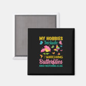 Butterfly-Geschenk | Einschließlich Schmetterlinge Magnet (Vorderseite/Rückseite)