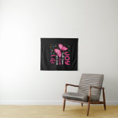 Butterfly-Geschenk | Joy wird bald kommen Wandteppich (Beispiel (Horizontal))