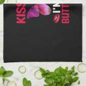 Butterfly-Geschenk | Küss Me I are Butterfly Geschirrtuch (Gefaltet)