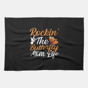 Butterfly-Geschenk Rockin-Schmetterling Geschirrtuch