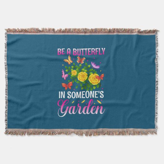 Butterfly-Geschenk | Sei ein Schmetterling Decke (Vorderseite)