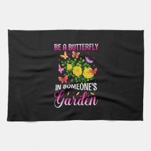 Butterfly-Geschenk Sei ein Schmetterling Geschirrtuch