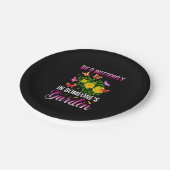 Butterfly-Geschenk | Sei ein Schmetterling Pappteller (Schrägansicht)