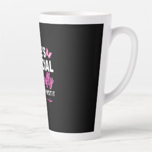 Butterfly-Geschenk   Sie ist eine soziale Schmette Milchtasse