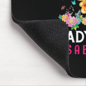 Butterfly-Geschenk | Sie nennen mich Crazy Butterf Mousepad (Ecke)