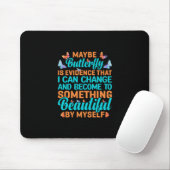 Butterfly-Geschenk | Vielleicht Butterfly Mousepad (Mit Mouse)