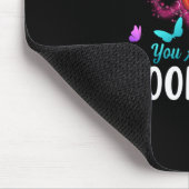 Butterfly-Geschenk | Was auch immer Sie gut sind Mousepad (Ecke)