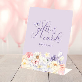 Butterfly-Geschenke Bridal-Zeichen Sockelschild