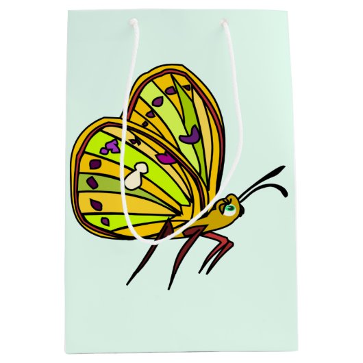 Butterfly-Geschenktasche Mittlere Geschenktüte (Vorderseite)