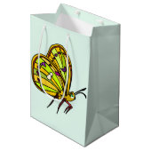 Butterfly-Geschenktasche Mittlere Geschenktüte (Vorderseite Schrägansicht)