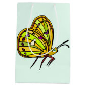 Butterfly-Geschenktasche Mittlere Geschenktüte (Rückseite)