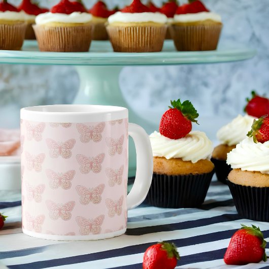 Butterfly Giant Coffee Tasse