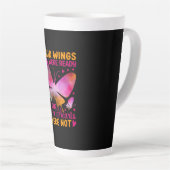 Butterfly Gift | Our Wings Were Ready Milchtasse (Rechte Ecke)