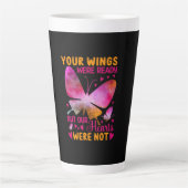 Butterfly Gift | Our Wings Were Ready Milchtasse (Vorderseite)