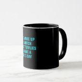 Butterfly Gift | Wake Up What Butterfly Tasse (VorderseiteRechts)